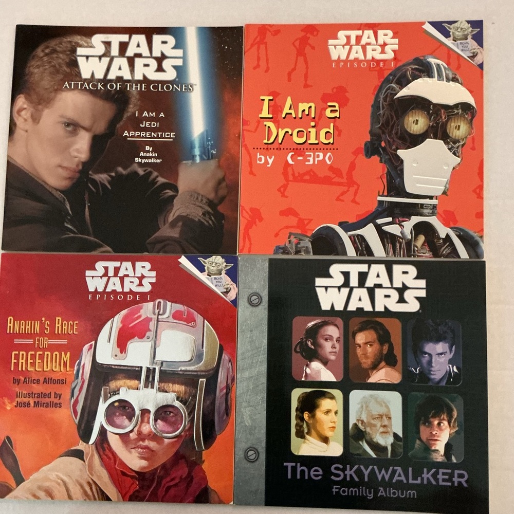 Star Wars Episode Books Set Episode 1 2002